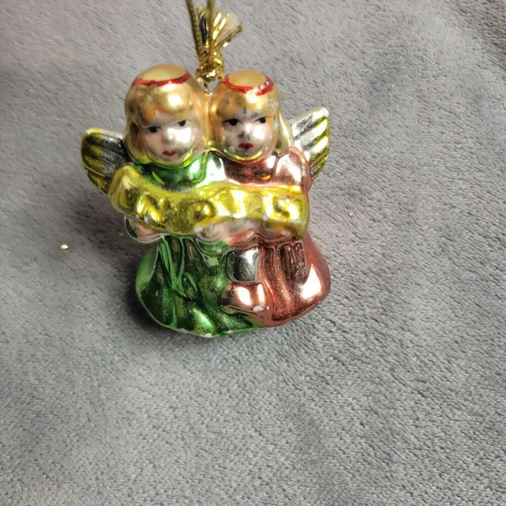 Vintage Twin Angel Christmas Ornament‎